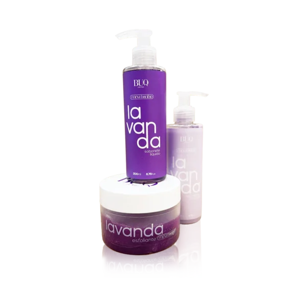 COMBO MEU BANHO LAVANDA BUQ CARE